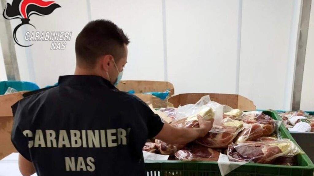 Maxi sequestro prosciutto Bologna