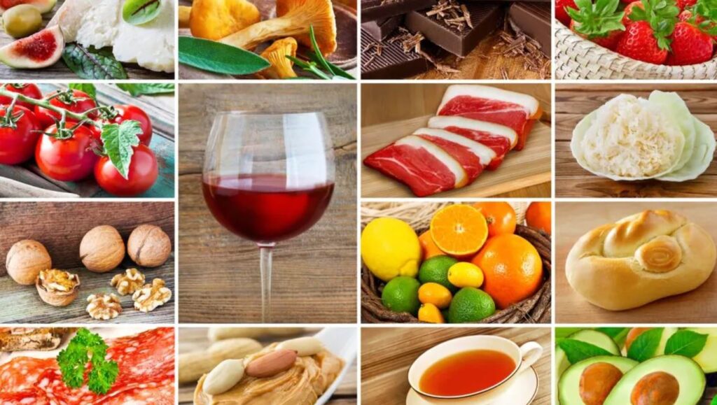 Istamina negli alimenti