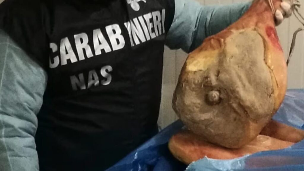 Maxi sequestro prosciutto Bologna