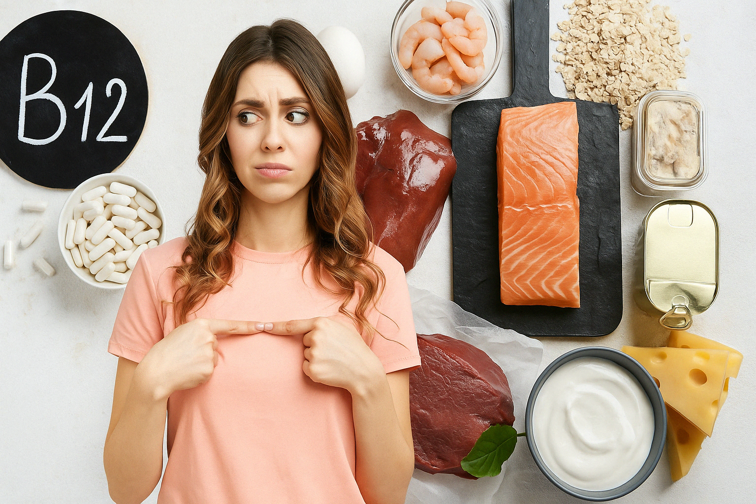 Carenza di vitamina b12: sintomi e alimenti