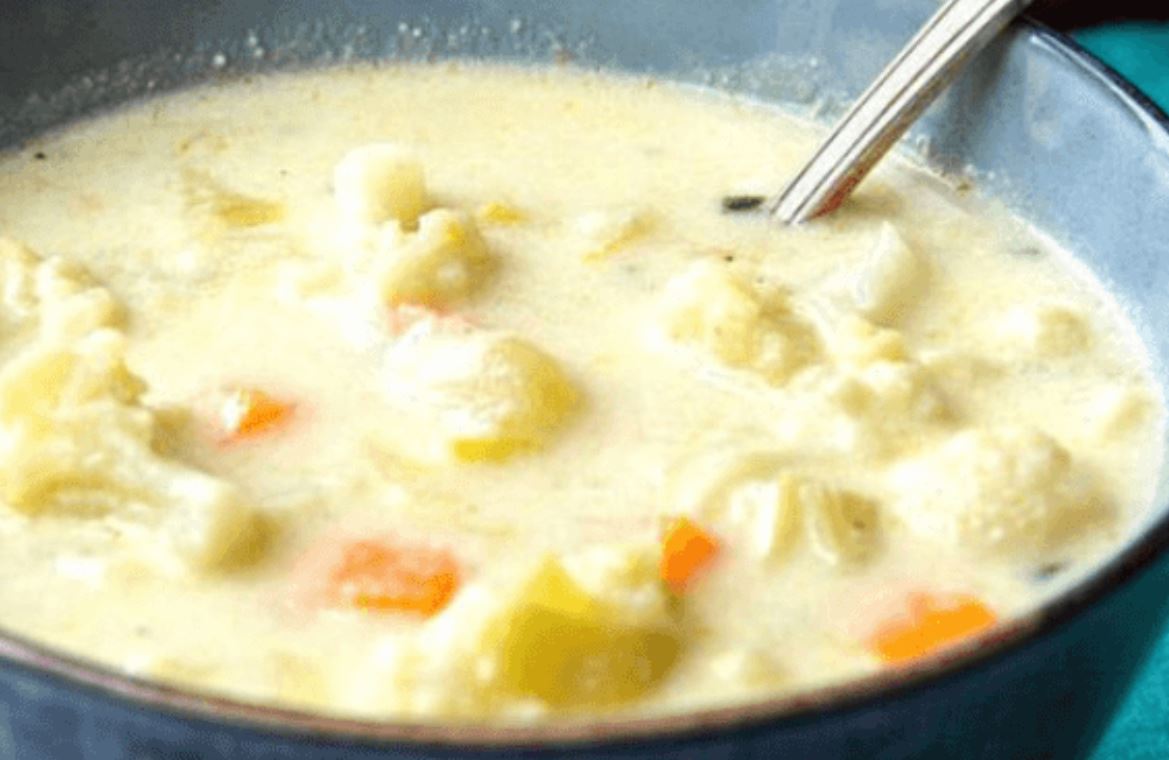 Zuppa di cavolfiore